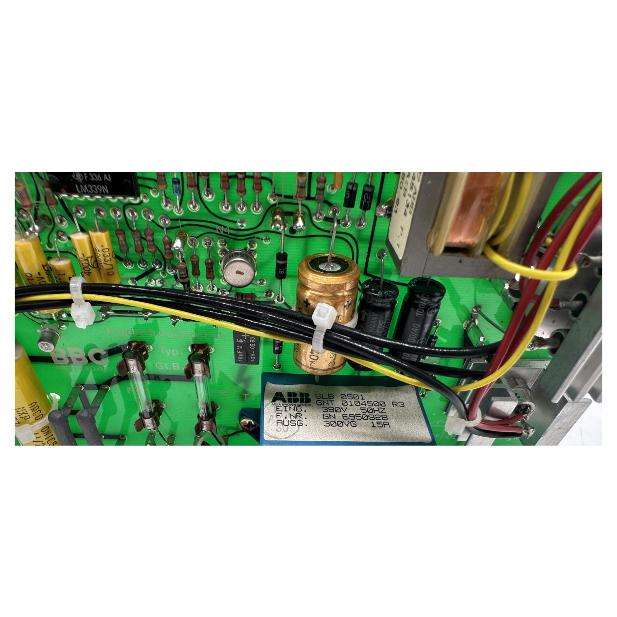 PQ5169 Feldschwächgerät BBC GLB GNT 0104511 P2 ABB GLB 0501_3