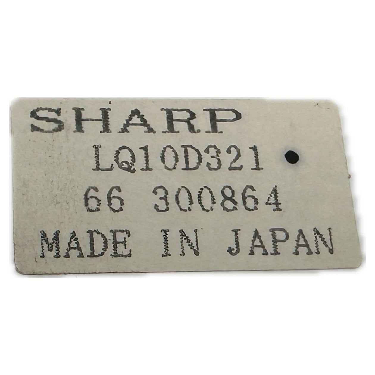 PQ5180 Ferrocontrol Display Sharp LQ10D321_3