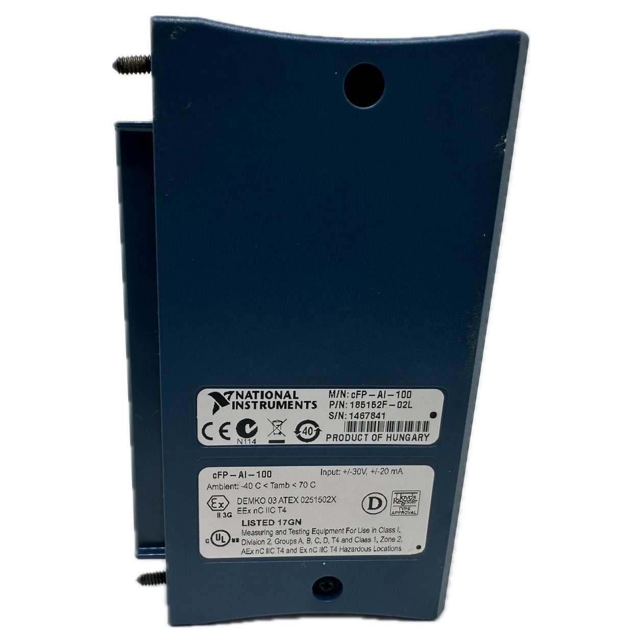 PQ5198 Analog Output Module National Instruments cFP-AI-100_3