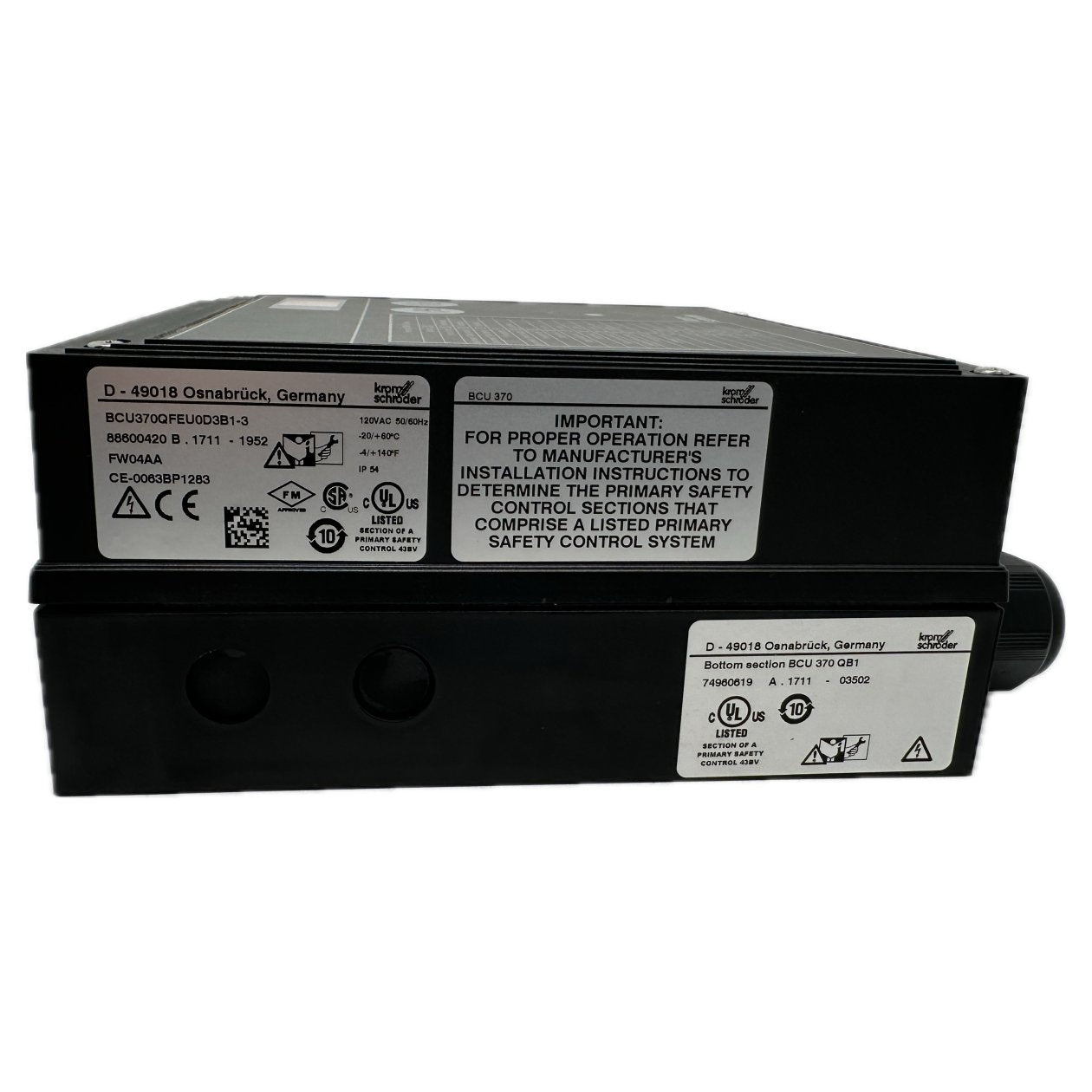 PQ5204 Brennersteuerungen BCU 370 Kromschröder BCU370QFEU0D3B1-3 88600420_3