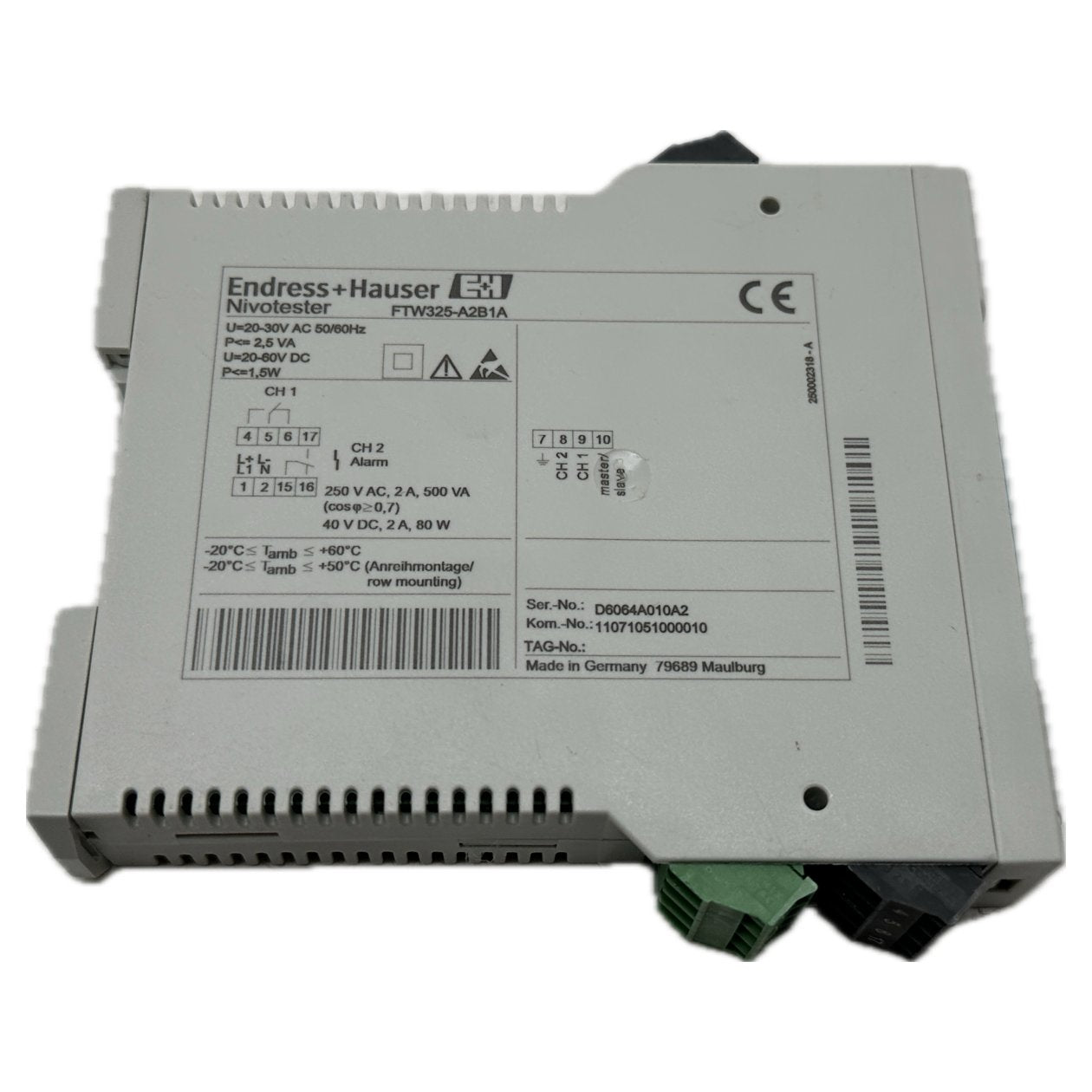 Nivotester Endress Hauser FTW325-A2B1A_3