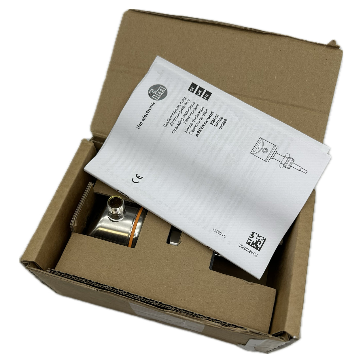 PQ5279 Strömungswächter IFM SI6600 SIR11ABBFPKG/US-100-IPF Karton defekt