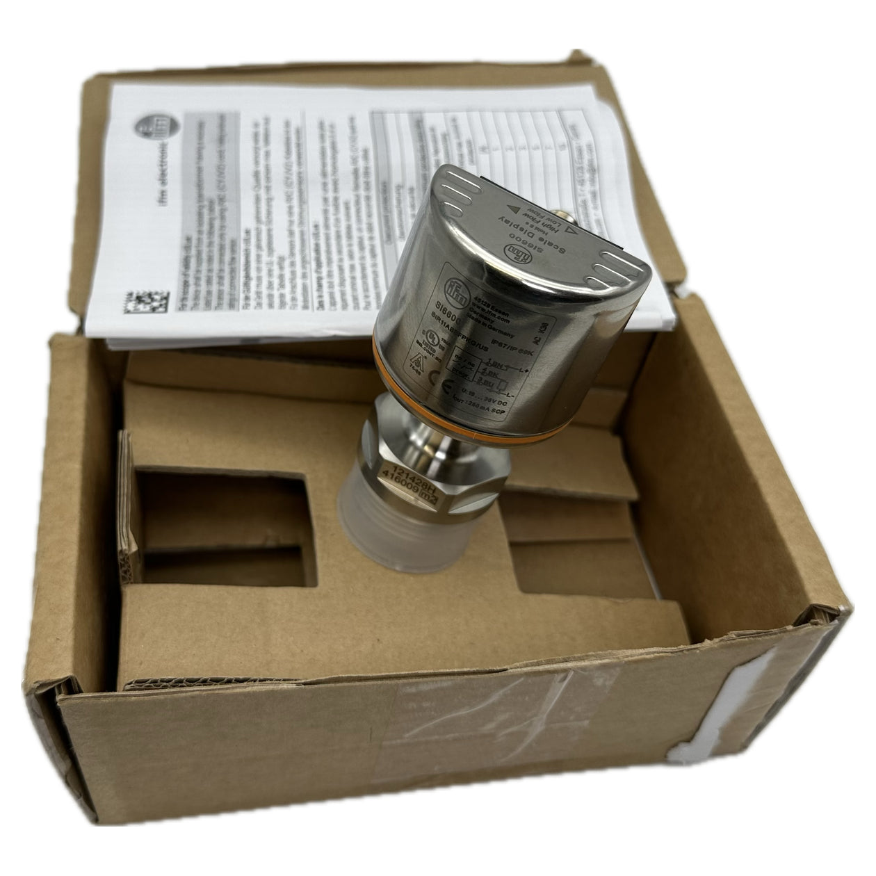 PQ5279 Strömungswächter IFM SI6600 SIR11ABBFPKG/US-100-IPF Karton defekt_2