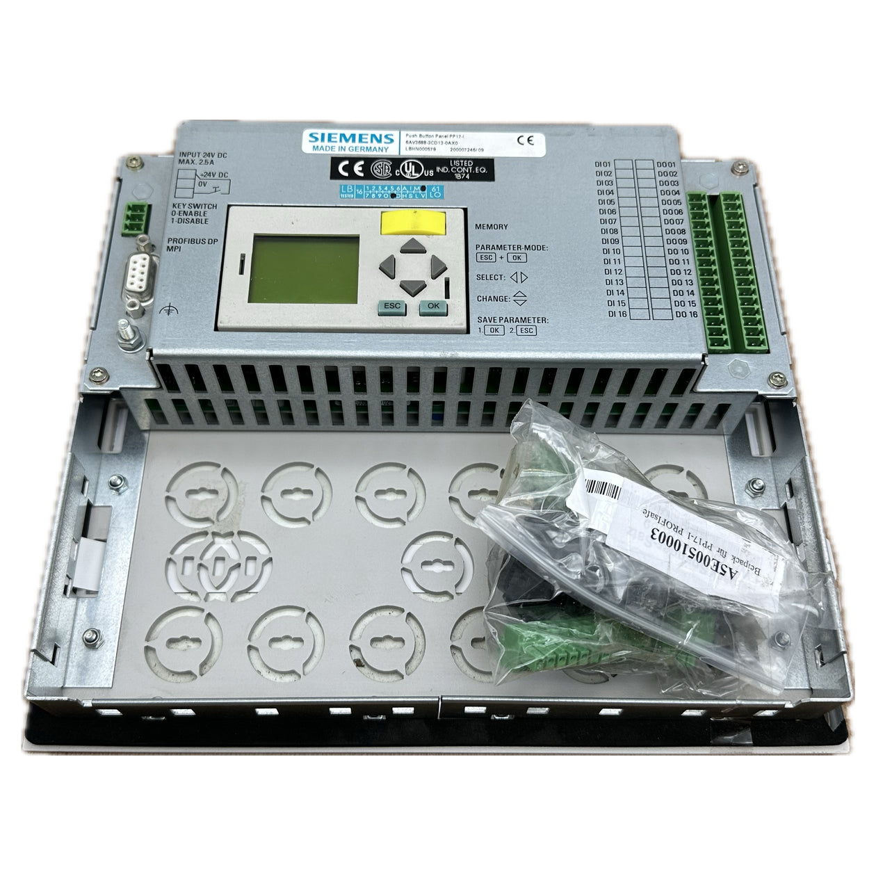 PQ5284 Bedienpanel Push Button Panel PP17-I Siemens 6AV3688-3CD13-0AX0_2