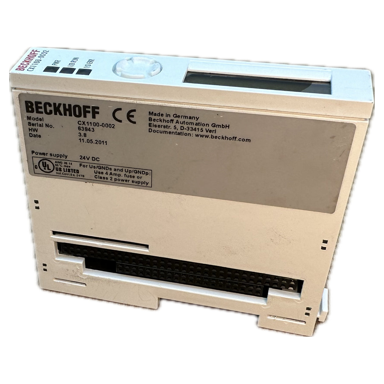 PQ5288 Power Supply Beckhoff CX1100-0002_3