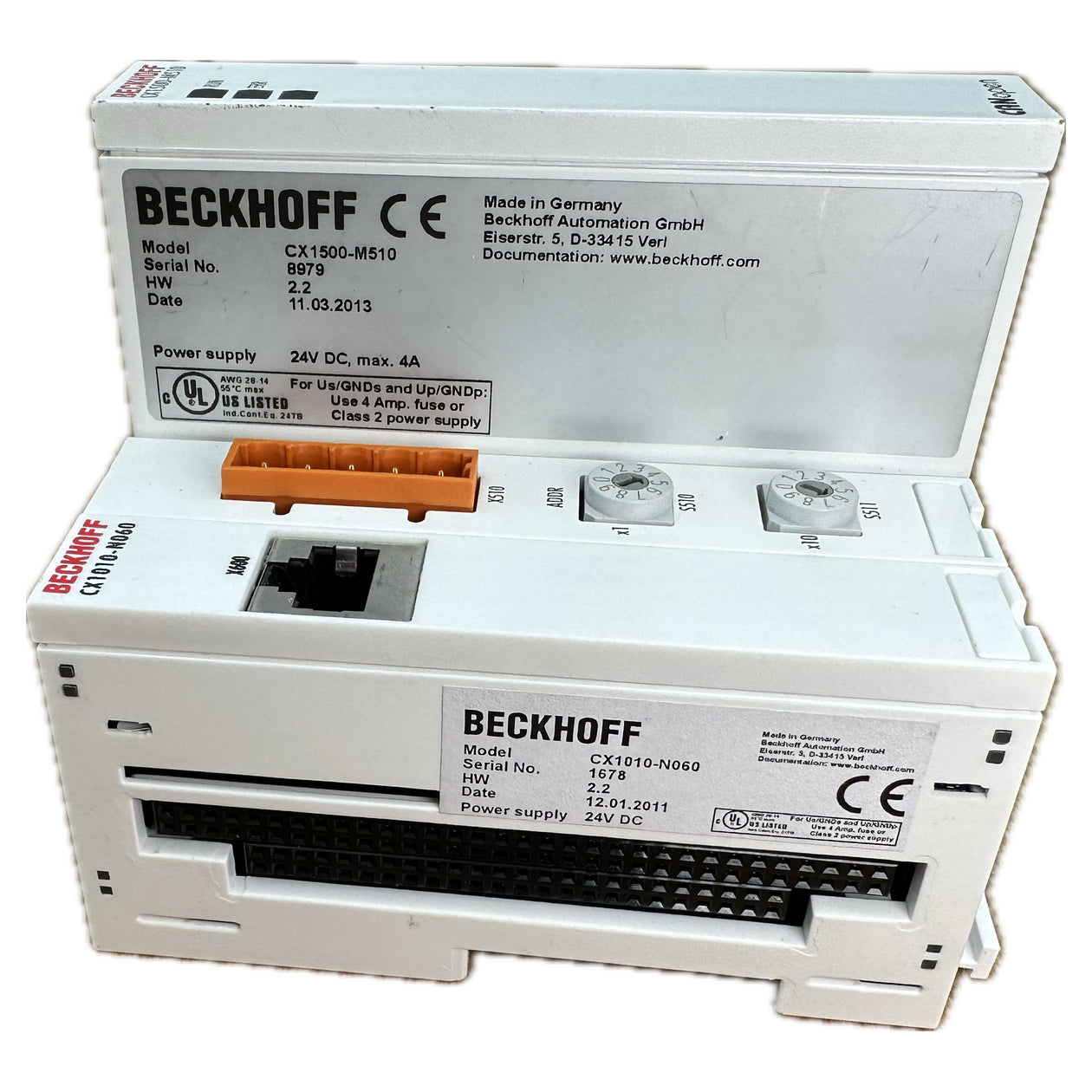 PQ5290 Feldbusanschaltung Beckhoff CX1500-M510 CX1010-N060_2
