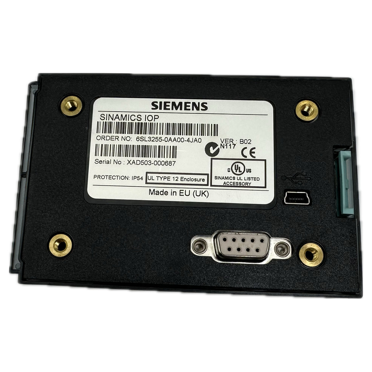 PQ5296 Bedienpanel Sinamics G120 Siemens 6SL3255-0AA00-4JA0_3