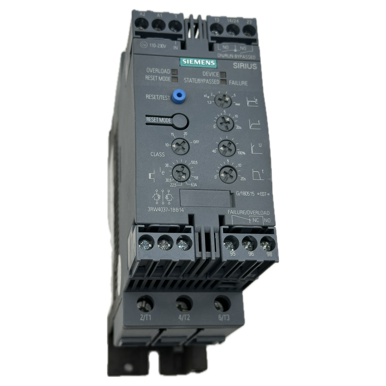 PQ5308 Sanftanlauf Softstarter Siemens 3RW4037-1BB14 30KW an 400V AC
