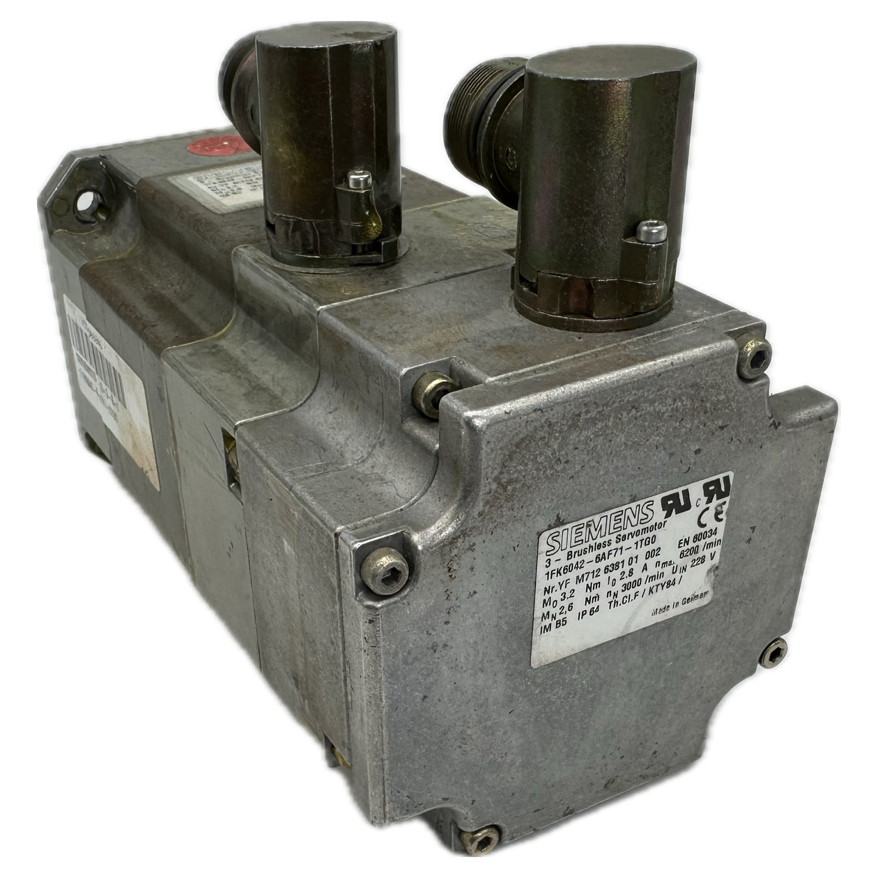 PQ5309 Servomotor Siemens 1FK6042-6AF71-1TG0 3.2Nm 3000U/min_3