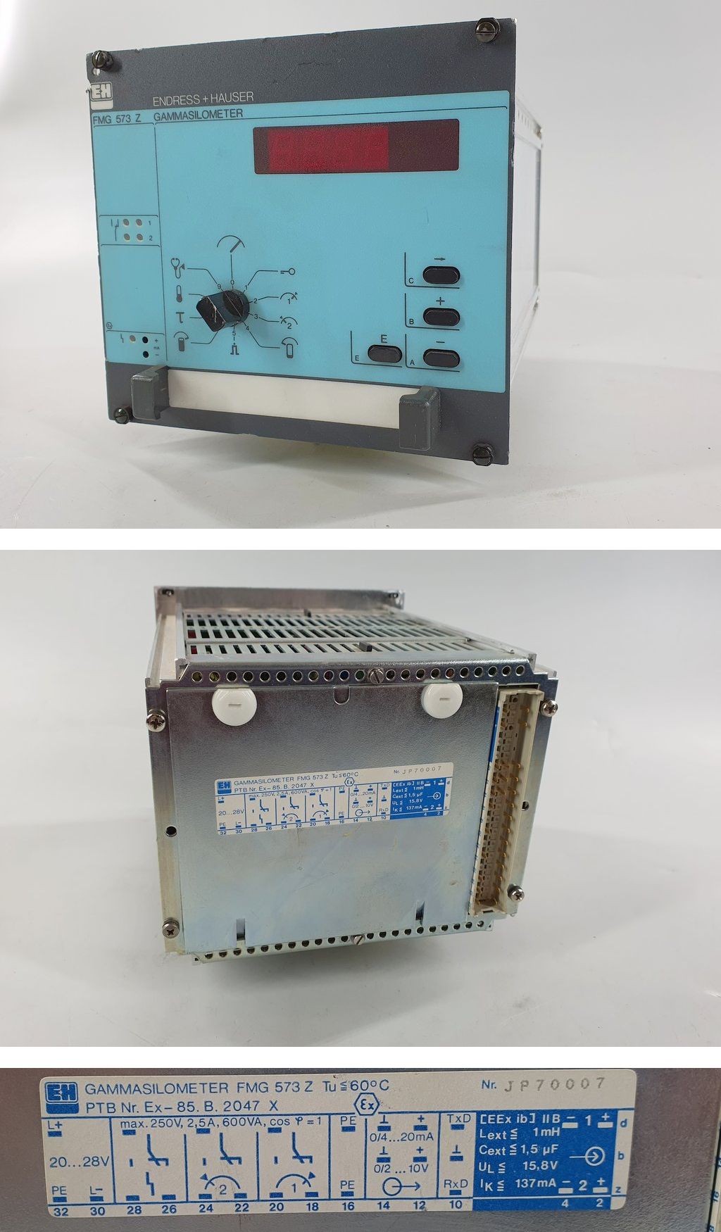 PQ531 Gammasilometer E&H Endress Hauser FMG 573 Z_2