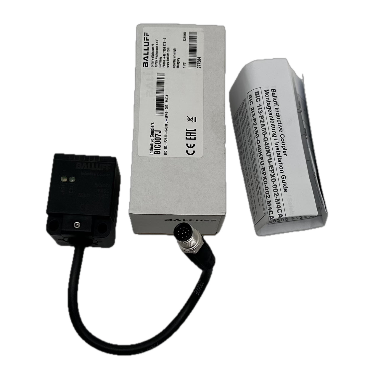 PQ5316 Induktiver Koppler Ballufff BIC007J BIC1I3-P2A50-Q40KFU-EPX0-002-M4CA OVP_2