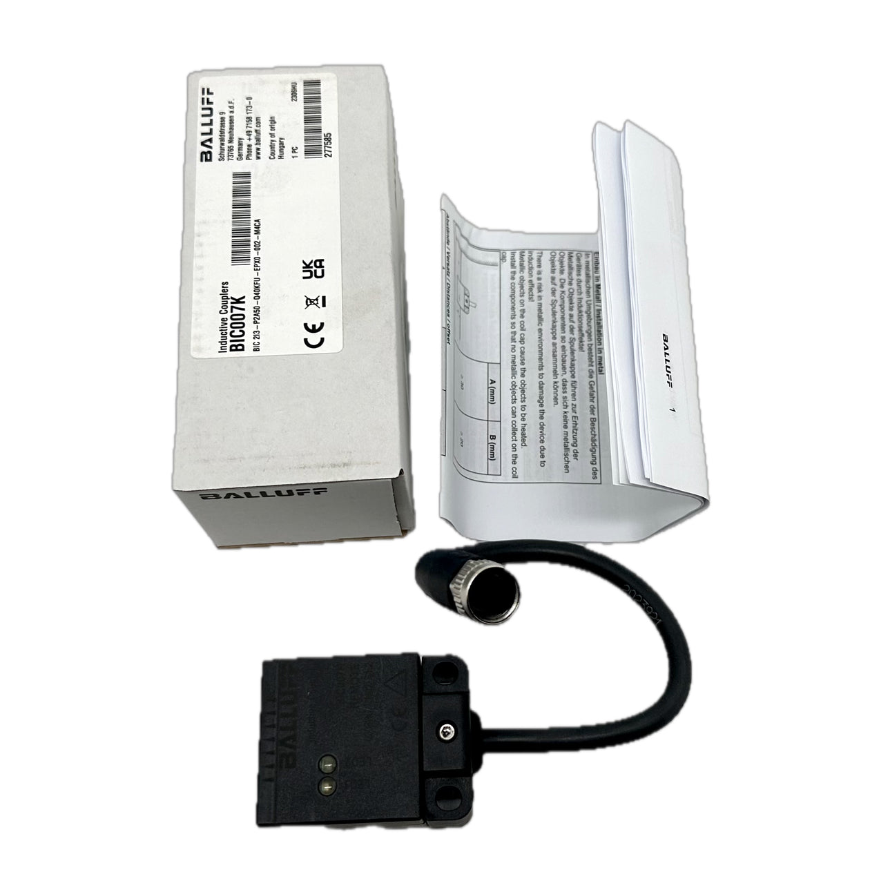 PQ5317 Induktiver Koppler Ballufff BIC007K BIC2I3-P2A50-Q40KFU-EPX0-002-M4CA OVP_2