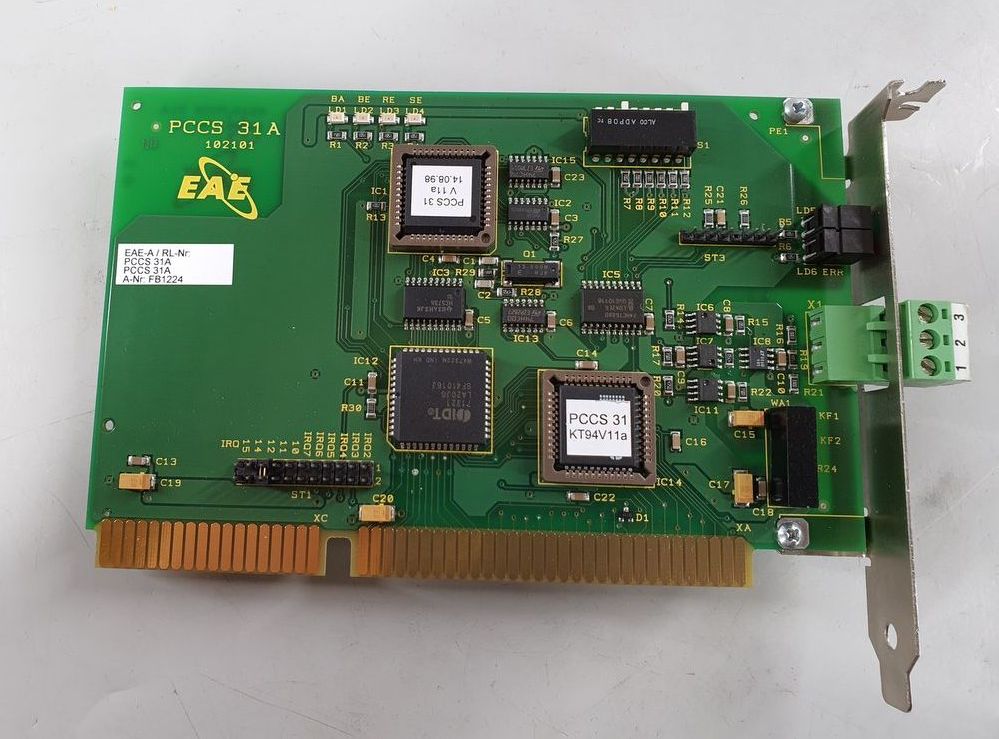 PQ643 PC field bus card EAE PCCS 31 0516.PCCS 31A 102101_2