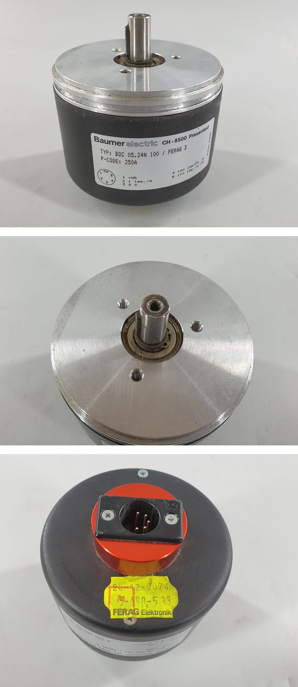 PQ738 Drehgeber Baumer BDC 05.24N 100 Ferag 3 5-690-533_2
