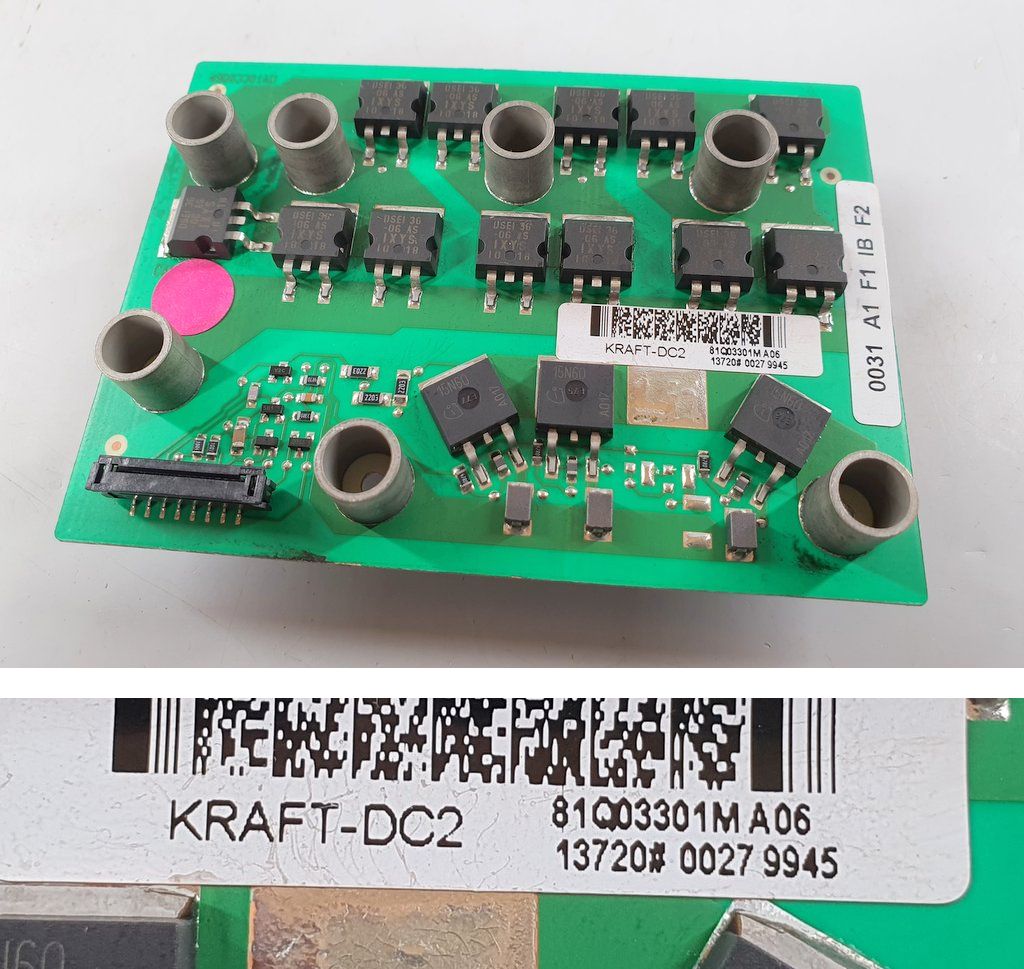 PQ831 Inverter board ABB KRAFT-DC2 81Q03301M A06_2