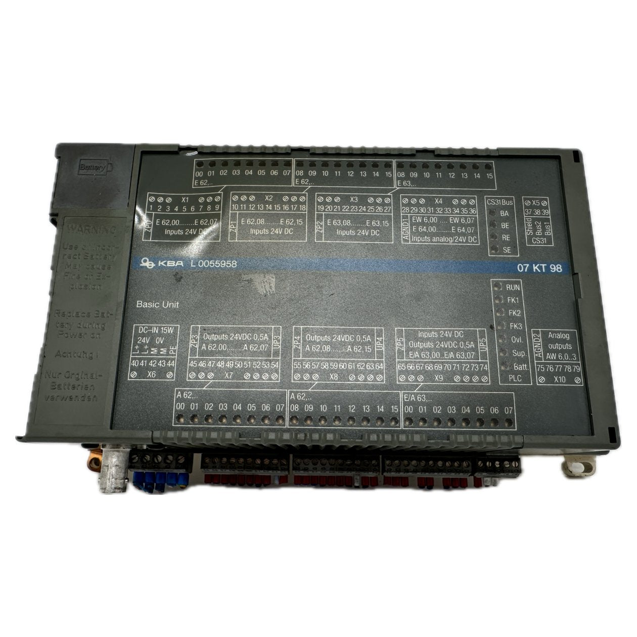 .RJ107 Advant Controller ABB EAE GJR5253100R3260 07KT98 C KBA L0055958