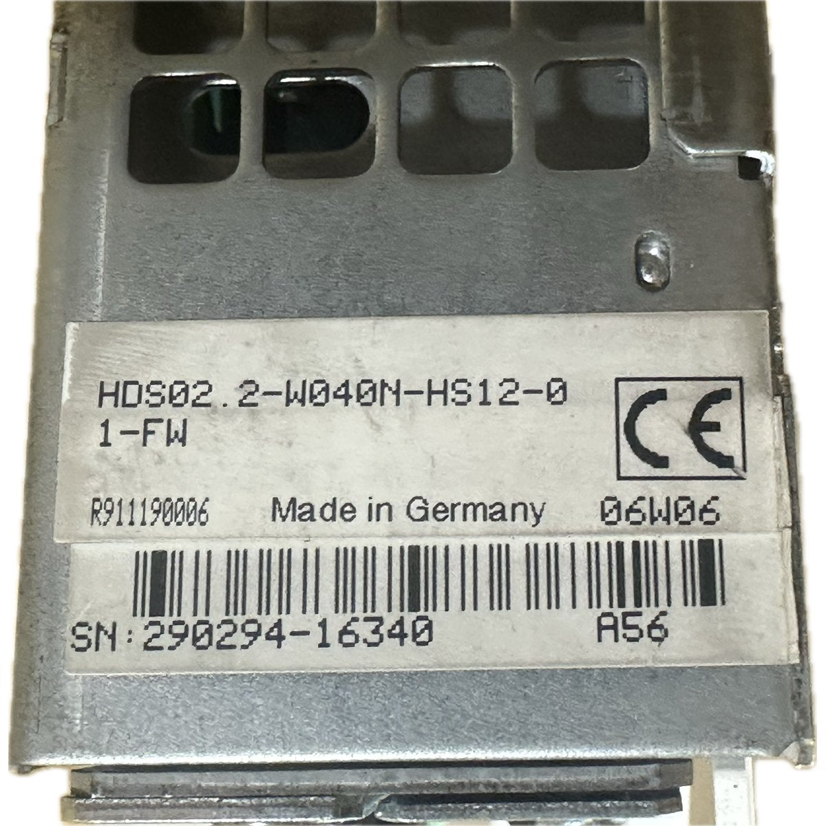 Rexroth HDS02. 2-W040N-HS12-0-4