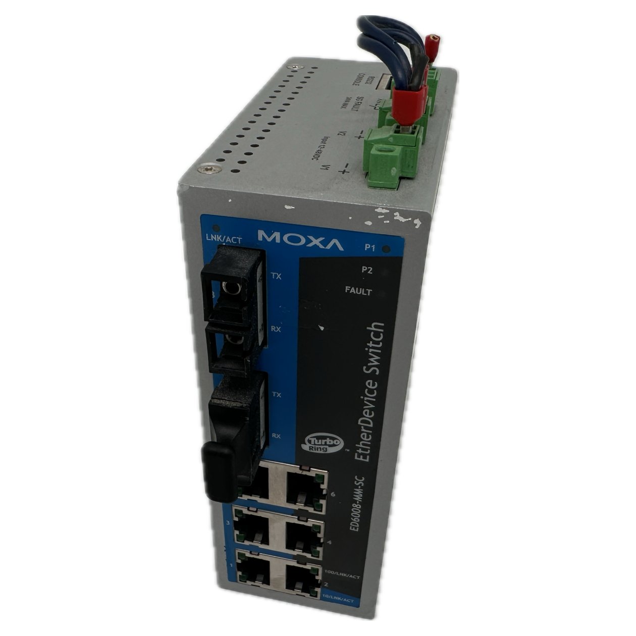 RJ177 EtherDevice Switch Moxa ED6008-MM-SC