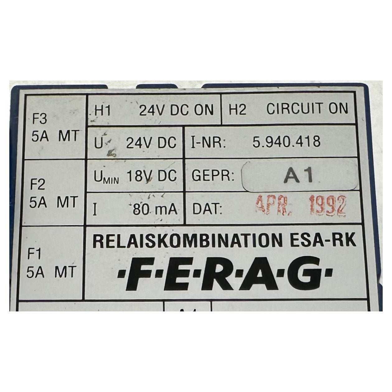 RJ220 Relaiskombination Ferag ESA-RK_3