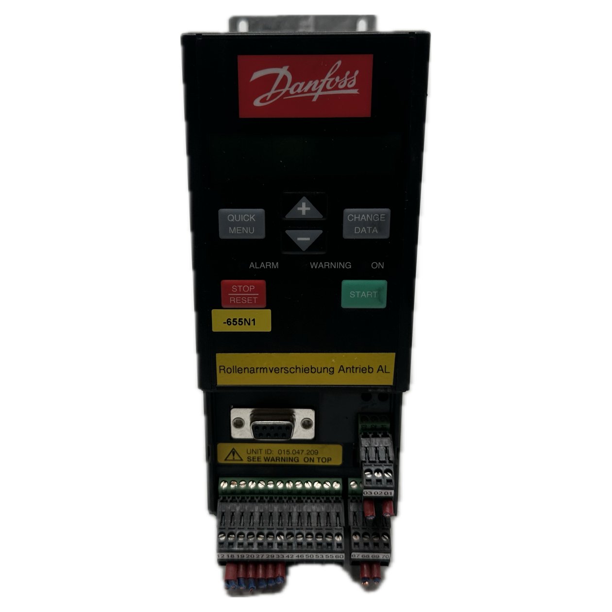 RJ232 Frequenzumrichter Danfoss 195N0003 VLT2803 VLT 2803_3