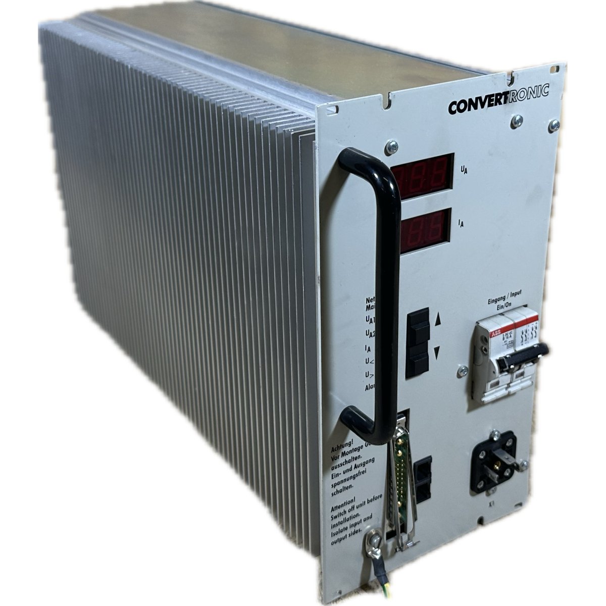 RJ23 Power Supply Convertronic PSC30/220/48-50-CAN In 230VAC Out 48V DC 50A