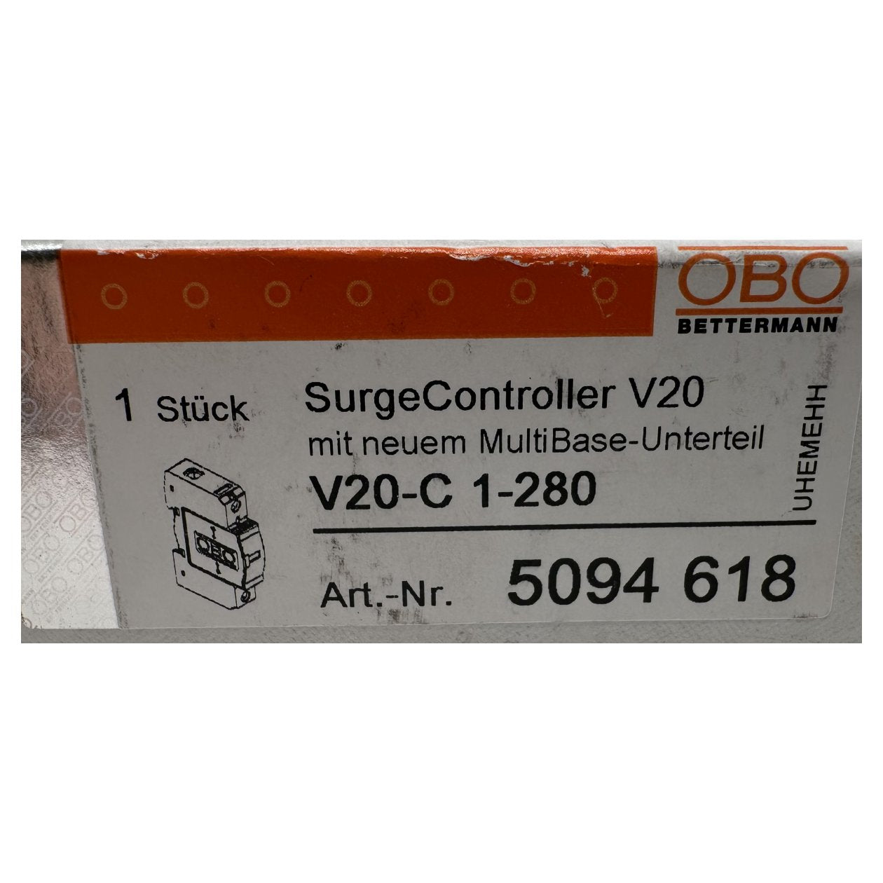 RJ262 SurgeController Bettermann V20-C 1-280 Versiegelt_3