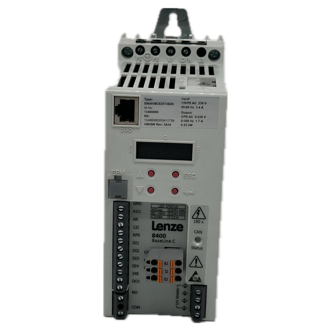 Frequenzumrichter Lenze E84AVBCE2512SX0_4