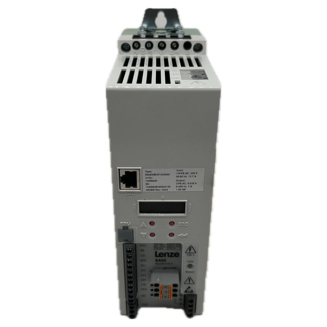 Inverter Lenze E84AVBCE1522SX0_2