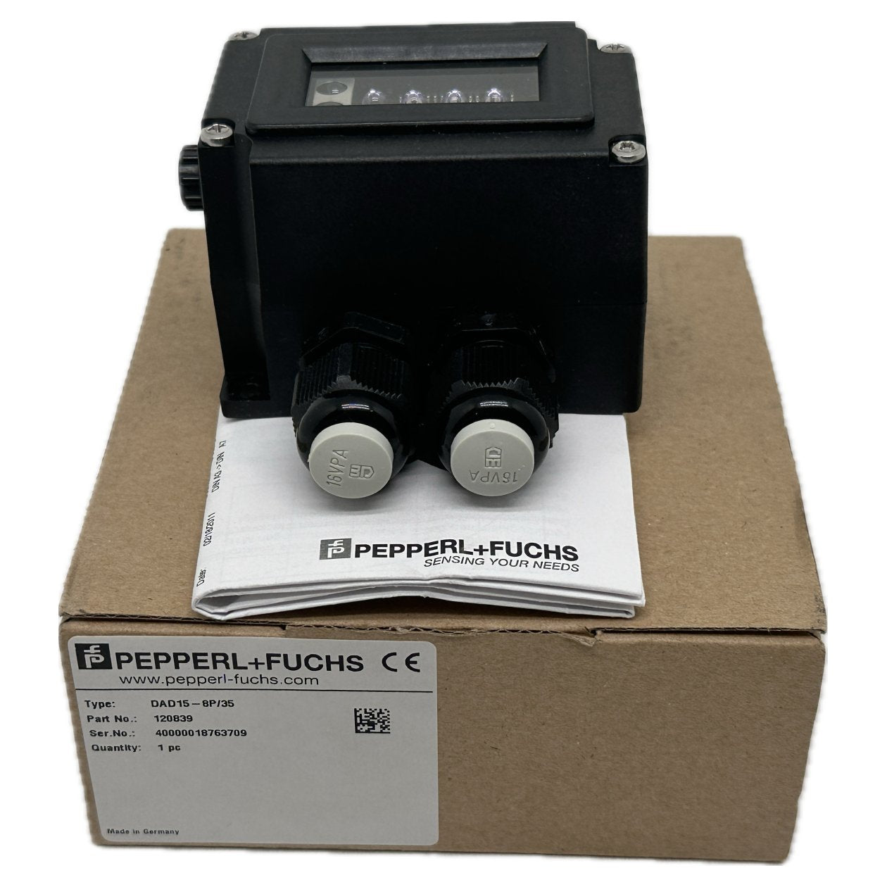 RJ394 Datenlichtschranke Pepperl Fuchs DAD15-8P/35 120838