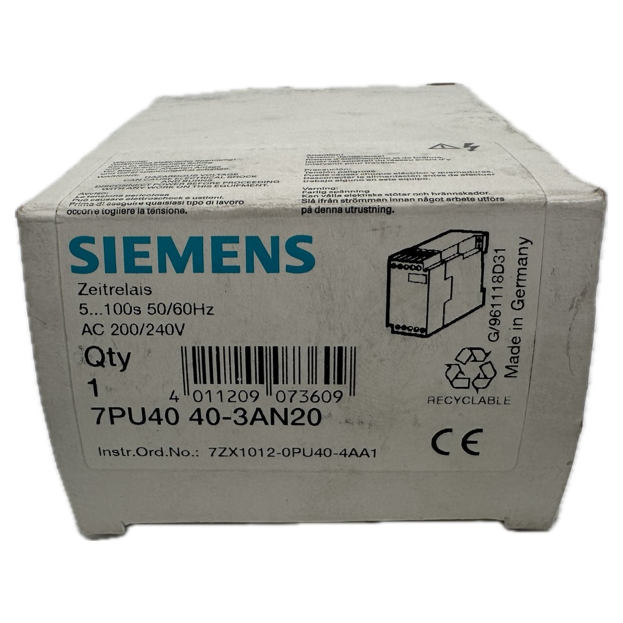 Zeitrelais Siemens 7PU4040-3AN20_4