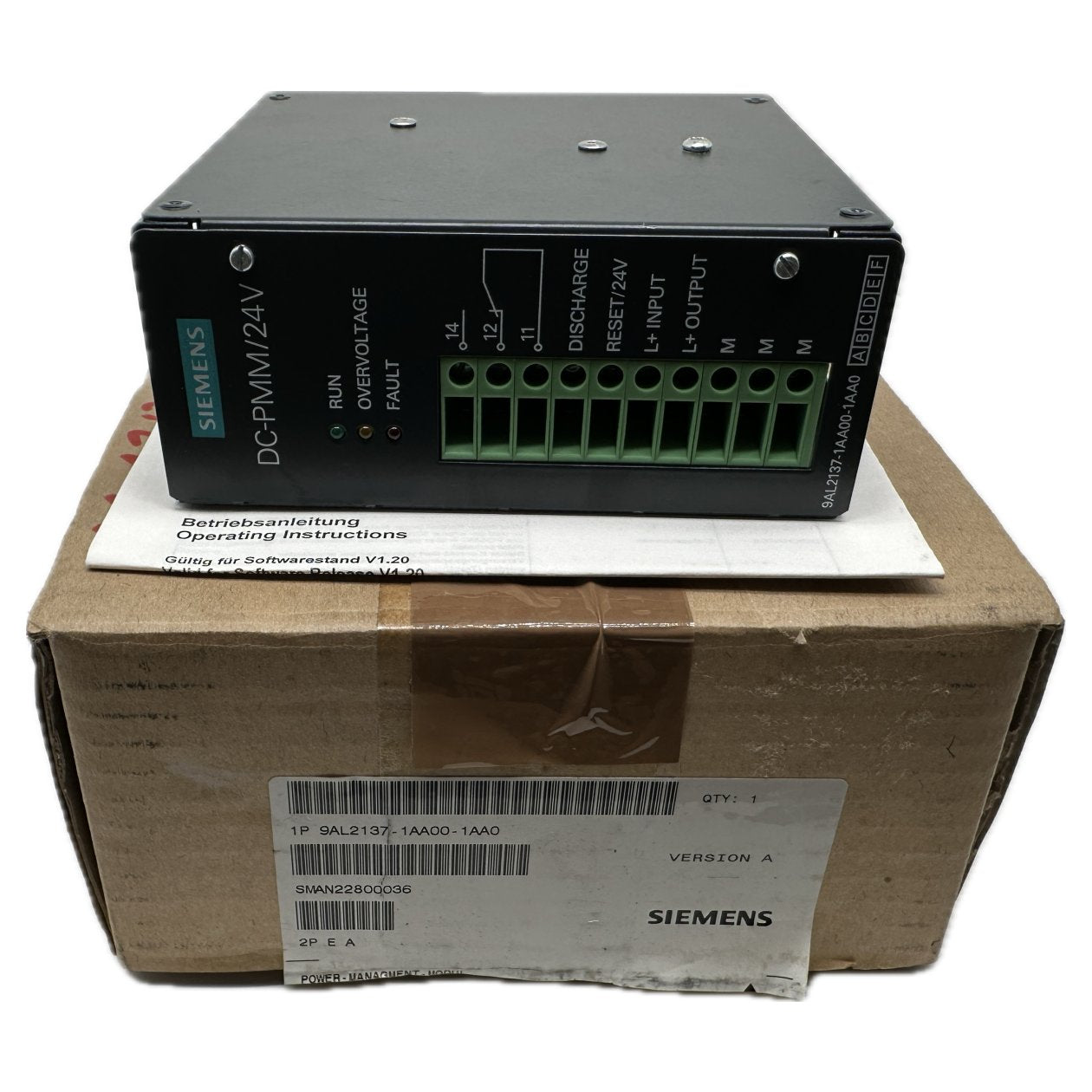 RJ485 Power Management Modul Siemens 9AL2137-1AA00-1AA0