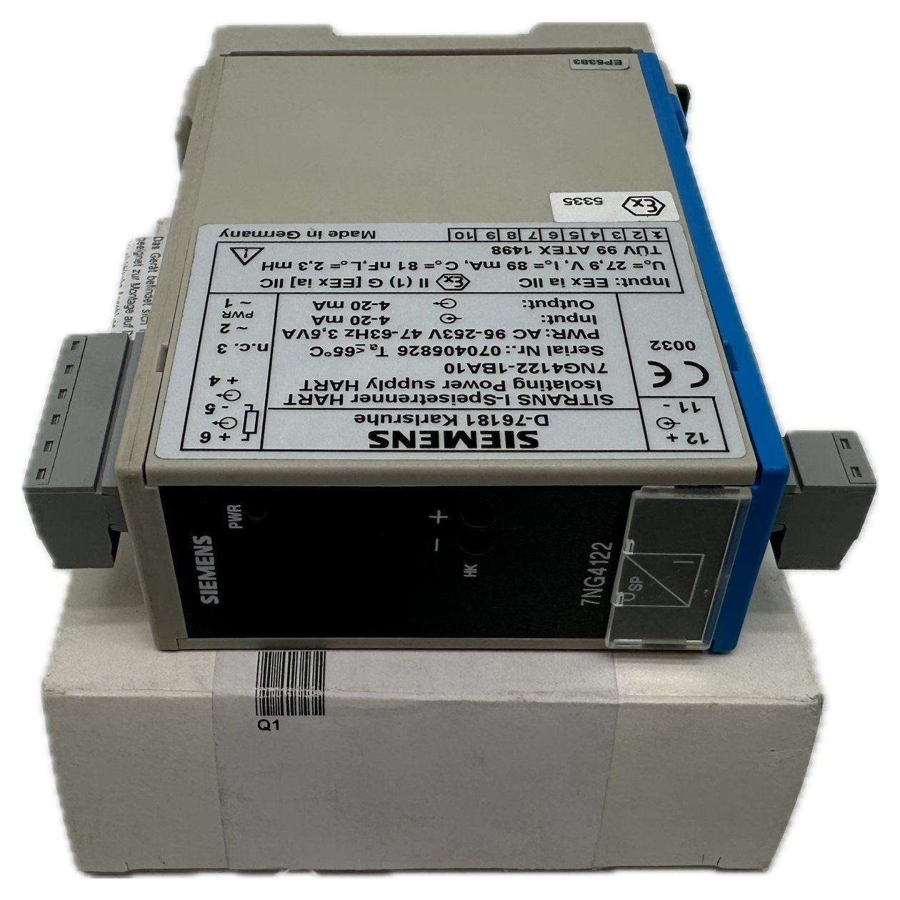 RJ493 Speisetrenner Siemens 7NG4122-1BA10