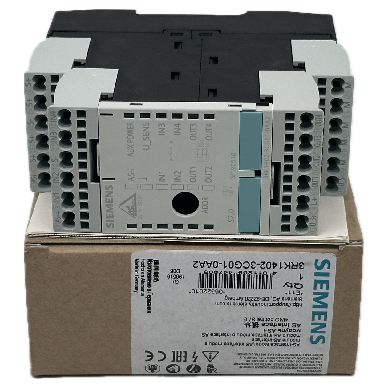 RJ498 Modul Siemens 3RK1402-3CG01-0AA2 E11