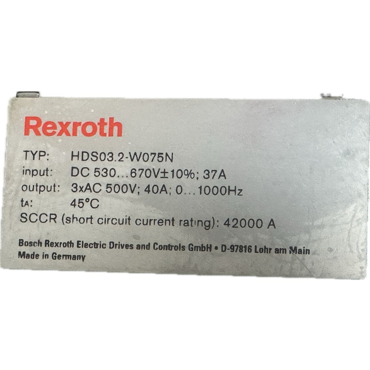 Rexroth HDS03.2-W075N-4