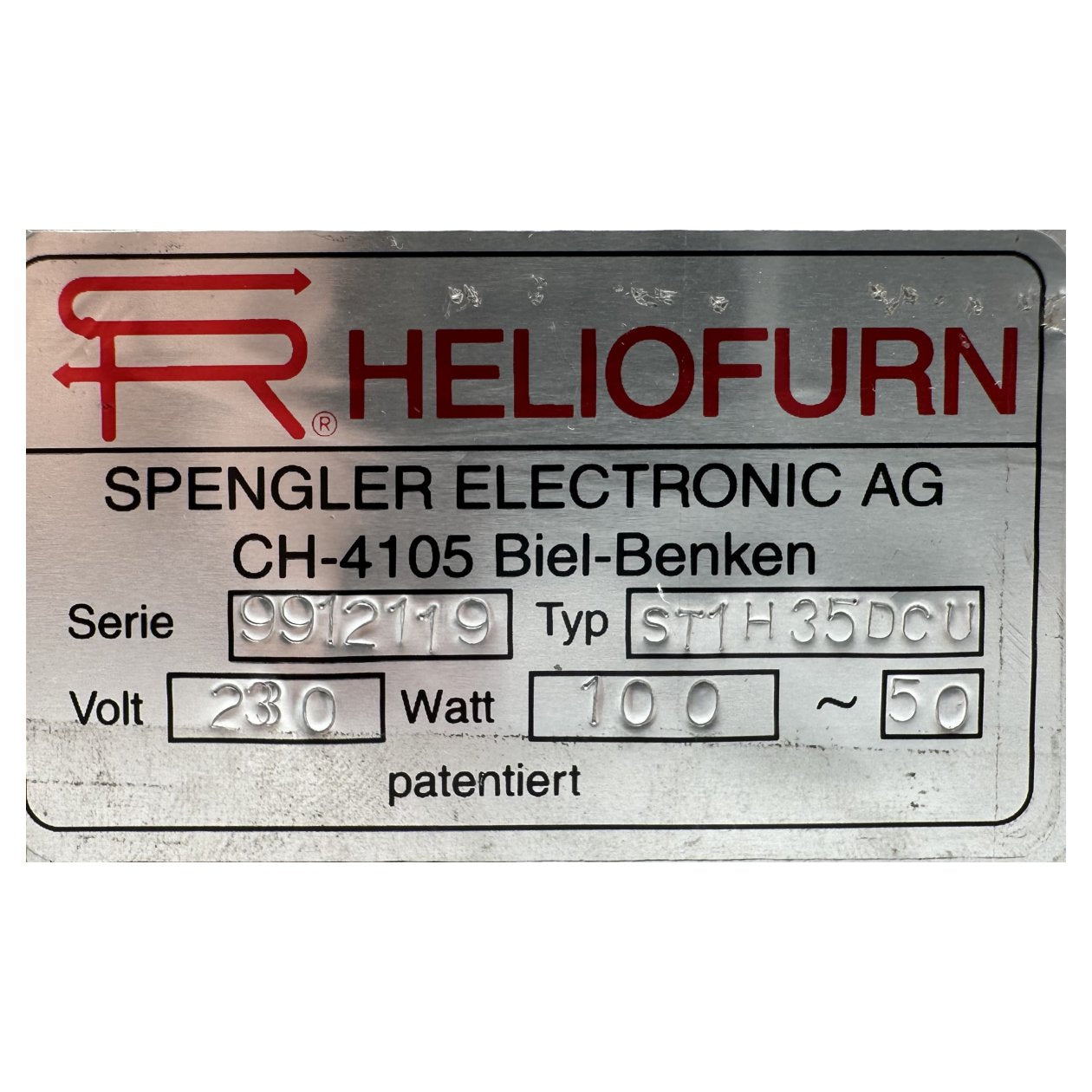 RJ511 Heliofurn Spengler ST1H350DCU 50-100W 250V_3