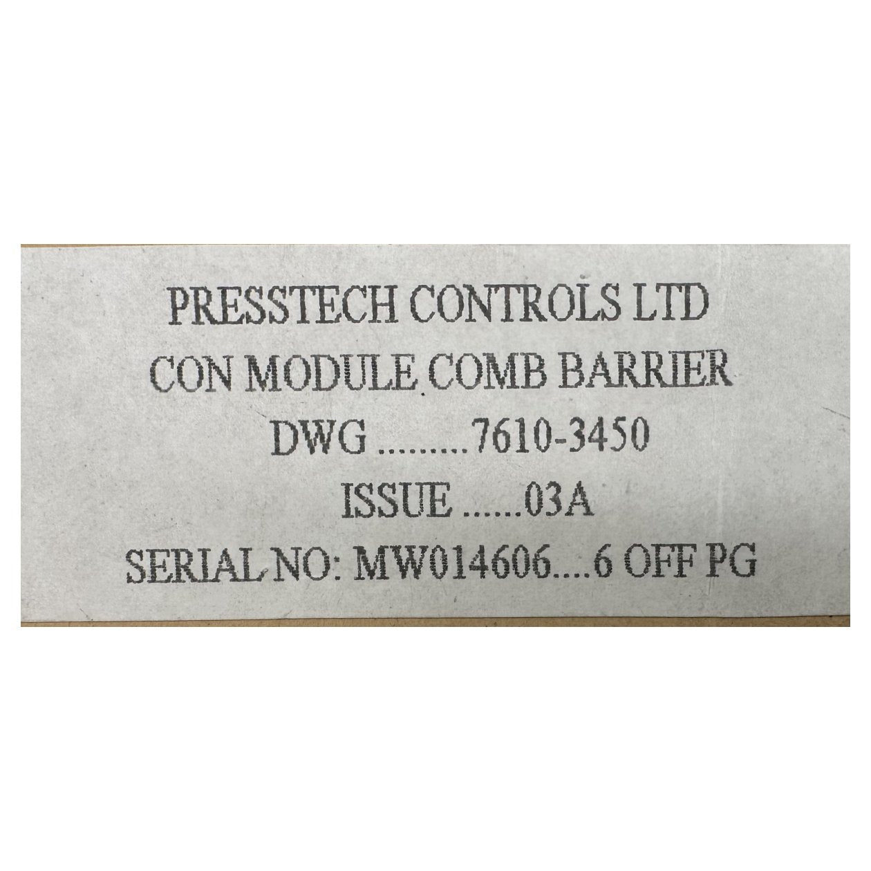 RJ521 PLC Modul Presstech 7610-1900 02D_4