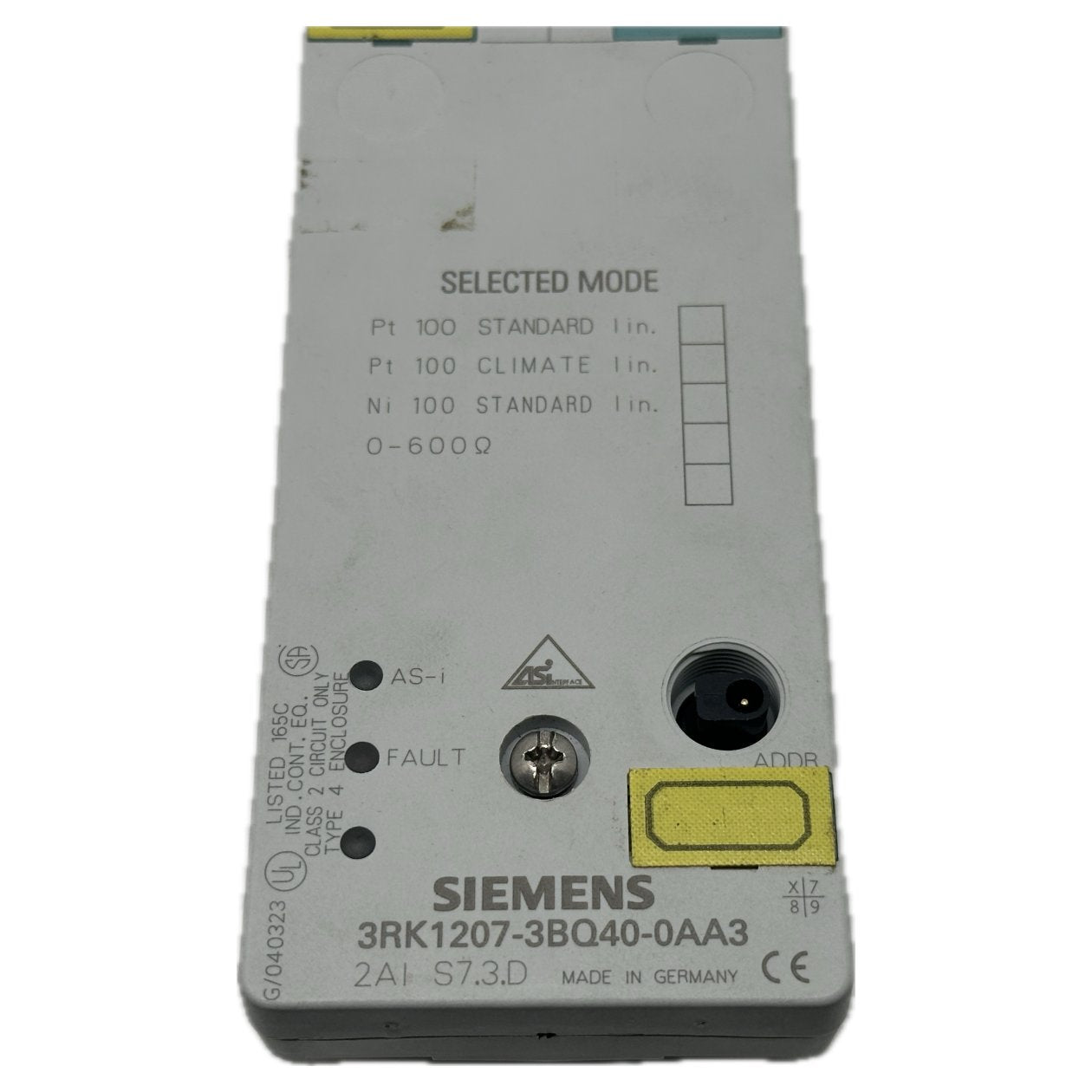 Analogeingangsmodul Siemens 3RK1207-3BQ40-0AA3 E06_3