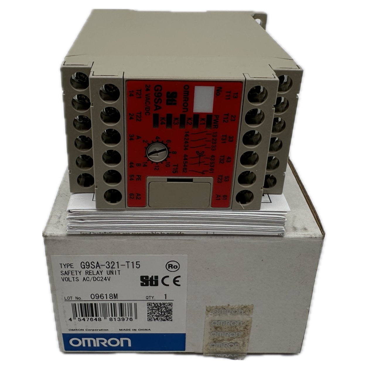 RJ644 Sicherheitsrelais Omron G9SA-321-T15