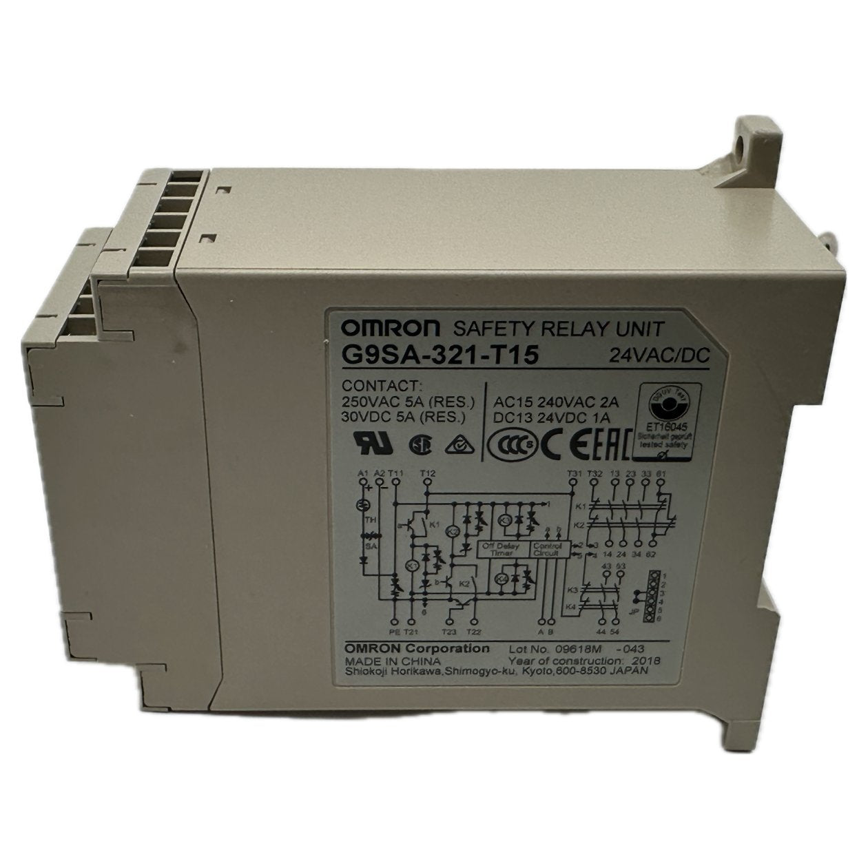 Sicherheitsrelais Omron G9SA-321-T15_4