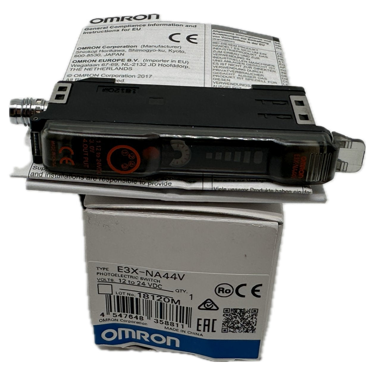 RJ649 Fotoschalter Omron E3X-NA44V