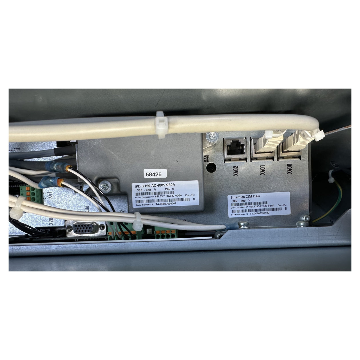 RJ667 Inverter Power Module Siemens 6SL3310-1TE32-6AB2 6SL3351-1AE32-6AA2 132KW_7