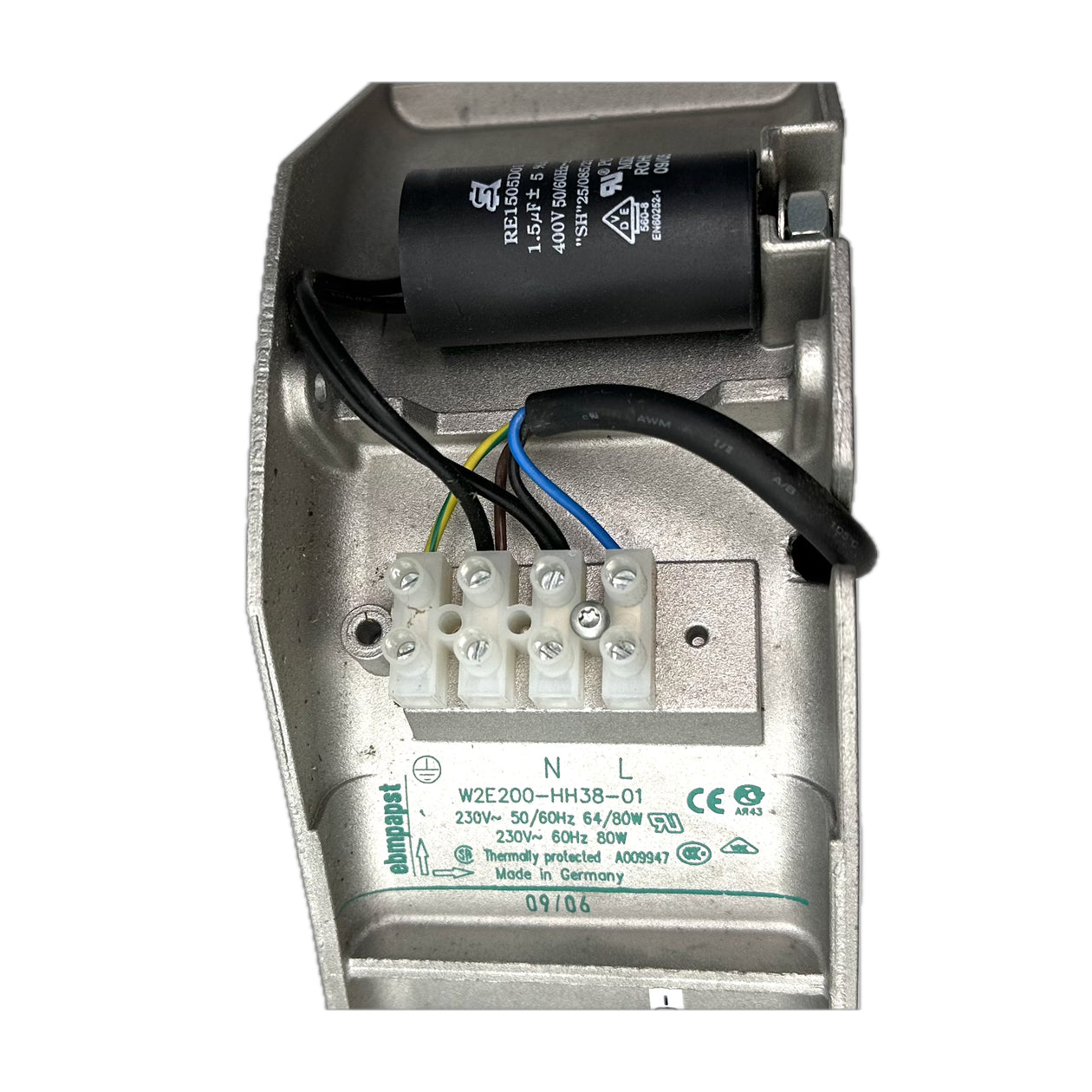 RJ669 Lüfter Axiallüfter Ebm Papst W2E200-HH38-01 230V AC 80W 935m³_3