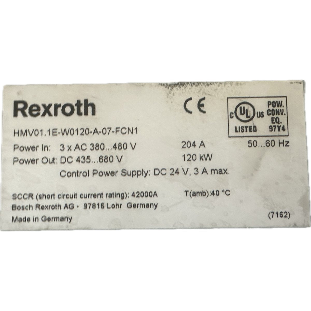 Rexroth HMV01.1E-W0120-4