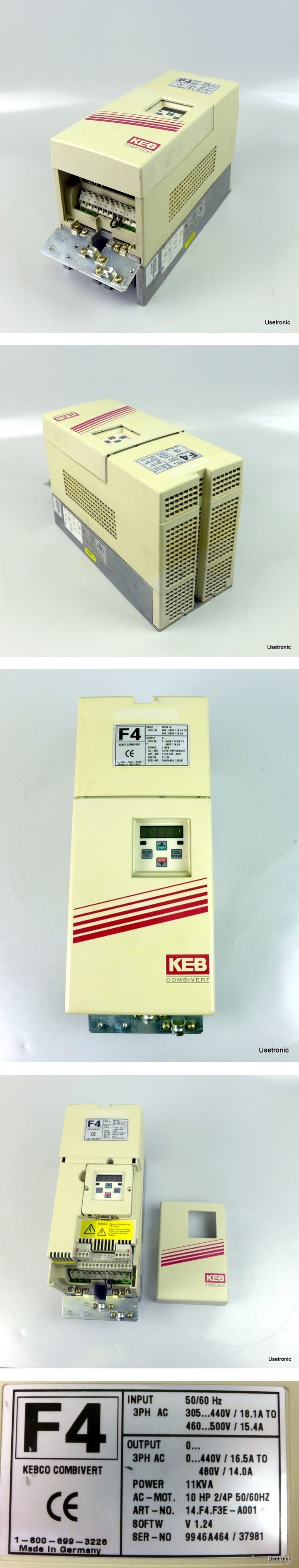 TU828 Frequenzumrichter KEB 14.F4.F3E-A001 11kVA_2