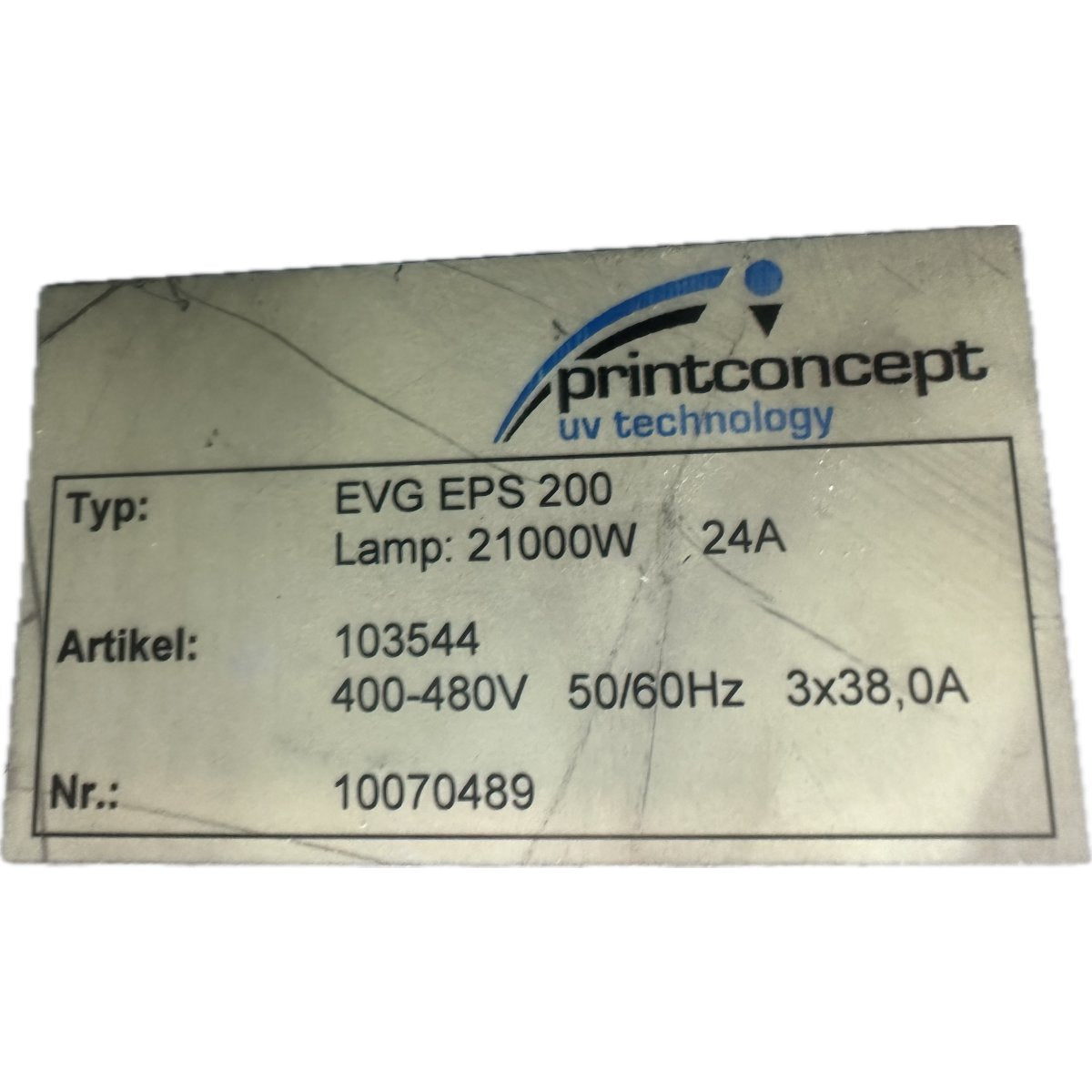 printconcept EVG EPS 200-4